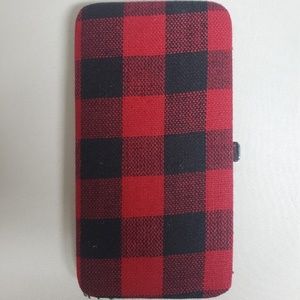 Cute plaid wallet